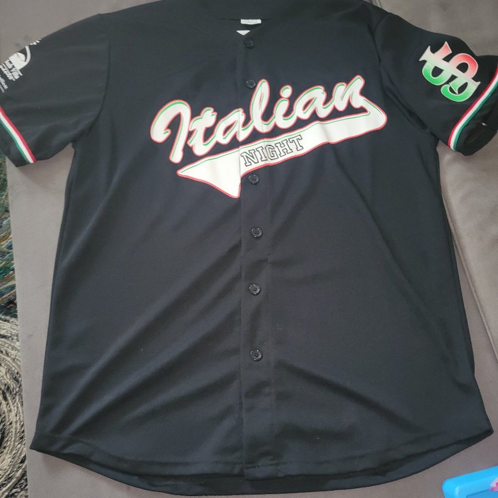 ITALIAN NIGHT LARGE JERSEY SAN JOSE GIANTS NIGHT